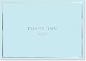 Blue Elegance Thank You Notes (Stationery, Note Cards)