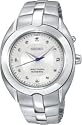 Seiko Watches Seiko Arctura Kinetic Case Back Transparent 100m Water Resistant Women's Watch