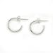 Barse Sterling Silver Post Hoop Earring, 1.5cm
