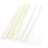 uxcell ホットメルト接着剤スティック　EVA素材　 7 x 190mm　クリア　非多孔性材料　10個