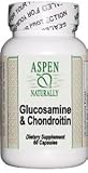 Glucosamine and Chondroitin, 500 mg/400 mg, 60 Caps