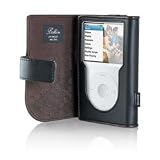 Belkin Leather Folio Case for 80/120 GB iPod classic 6G (Black/Chocolate Brown)