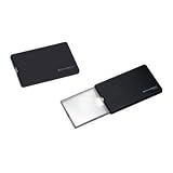 エッシェンバッハ LEDライト付 ポケットルーペ easy POCKETイージーポケット カード型 携帯用◆ブラック