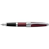 Cross Apogee Titian Red Lacquer Extra Fine Point Fountain Pen - AT0126-3XD