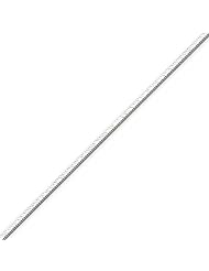Sterling Silver 1.25mm Square Snake Chain - 24 Inch