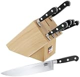 Review   / Stellar Sabatier Seven Piece Knife Set In Beech Block