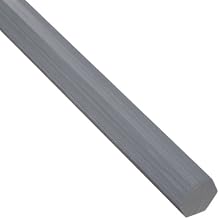 PVC Type 1 Hex Bar, Gray