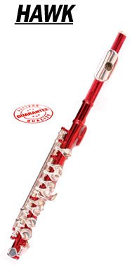 Hawk Red Colored Student Piccolo, WD-FP122-RD