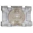 Clear Acrylic Card Holder - Revolving, Holds 2 Decks of Cards