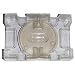 Clear Acrylic Card Holder - Revolving, Holds 2 Decks of Cards