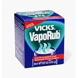 Vicks VapoRub-Cough Suppressant, 6oz (170g)