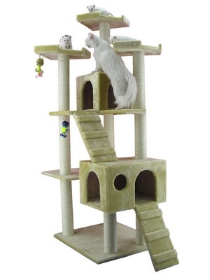 Cat Tree, Beige - Misc.