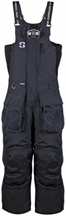 Striker Ice Climate Bibs, Black, Large