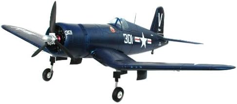 FMS F4U Corsair Electric RC Airplane Mini Warbird V2 4CH Channel Ready To Fly RTF, Comes w/ Powerful Brushless Motor &amp; Li-Po Battery