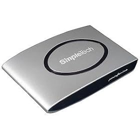 SimpleTech SimpleDrive 120 GB USB 2.0 Portable External Hard Drive SP-U25/120G (Grey)