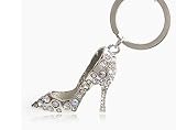 Rhinestones High Heel Key Chain