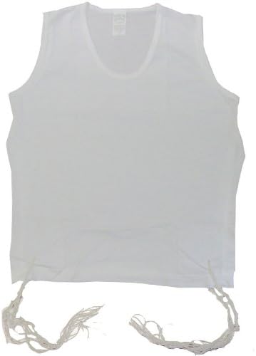 Jerusalem Tzizit 100% Cotton Kosher Tzitzit - All Boys Sizes Tzitzis