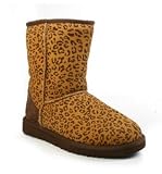 Ugg Classic Short Boot Leopard Suede - 7 Uk