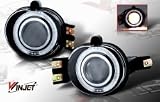 Winjet 02-05 Dodge Ram Halo Projector Fog Light (Clear)