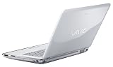 Sony Vaio VGN-CR42SW 14,1 Zoll Notebook (Intel Core 2 Duo T8100 2,1GHz, 3GB RAM, 200GB HDD, ATI Mobility Radeon X2300, DVD+- DL RW, Vista Home Premium) - 