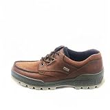 Ecco Mens Track II Low Gore-Tex Waterproof Shoe (49 EU / 15-15.5, Bison)