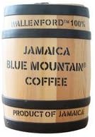 8oz Mini Barrel Whole Bean 100% Jamaica Blue Mountain Coffee by Wallenford Coffee Company