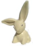  : Flop Eared Chocolate Easter Bunny 7 oz, White Chocolate