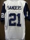 Signed Sanders, Deion (Dallas Cowboys) Authentic Mitchell & Ness 1995 Dallas Cowboys Jersey