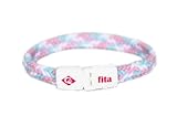COLANCOLAN(コランコラン) Fita フィタ ブレスレット 水・白・桃 M 18.5cm ももしろ