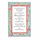 Silk Needlework Invitation Wedding Invitations