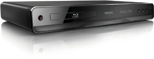 Philips BDP3100/12 Blu Ray Player (HDMI, Upscaler 1080p, DivX-zertifiziert, USB 2.0) schwarz