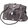 Embassy Brown Italian Stone Design Large Genuine Leather Purse