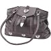 Embassy Brown Italian Stone Design Large Genuine Leather Purse 