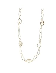 14KT Yellow Necklace Rutie Quartz Necklaces Length = 24