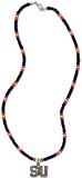 Syracuse Orange Men's Wood Bead Necklace