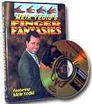 Finger Fantasies DVD - Meir Yedid - The Act That Won Two Society of American Magicians Close-up Magic Competitions and Their Coveted Originality Award!