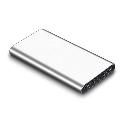 Fritesla 10000mAh Power Bank for Smartphones - Silver