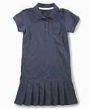Izod Lux Girls EDV Pique Polo Dress