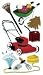 Jolees Boutique Le Grande Dimensional Stickers, Yard Work