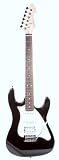 HURRICANE Black Electric Guitar by Glen Burton with Accessories