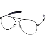 AO General Flight Gear Series Sunglasses - Frame Only, No Lens, Black Frame, Temple Design - 31220