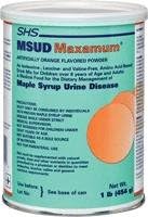 MSUD Maximum Metabolic Formula 454g Can, 1385 Calories, Orange Flavor - 6 Ct.