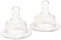 Born Free Stage 1 Silicone Nipples- Twin Pack