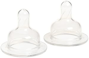 Born Free Stage 1 Silicone Nipples- Twin Pack