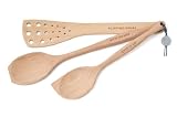 BlissHome, Hairy Bikers World, Wooden Spoons, Set of 3