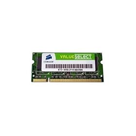 Corsair PC3200 1GB 128M*64 NONECC CL3  UNBUFFERED laptop/notebook memory - VS1GSDS400