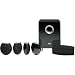 JBL CS480BG High Performance, complete 6-Piece Home Theater Speaker System with Brackets (Black Gloss)