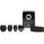 JBL CS480BG High Performance, complete 6-Piece Home Theater Speaker System with Brackets (Black Gloss)