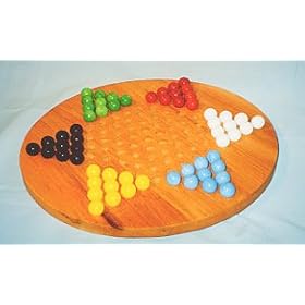 Chinese Checkers - Marble Board - 18 Circle by