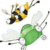 Patio Bees & Bugs - 30 Peel/Stick Accents - Wall Stickers/Decals